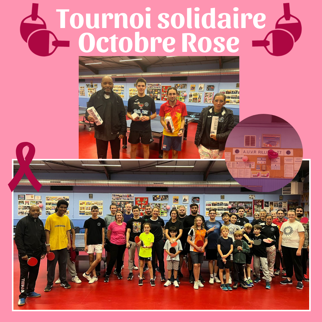 Retour sur le tournoi solidaire Octobre Rose