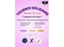 Tournoi solidaire Octobre Rose